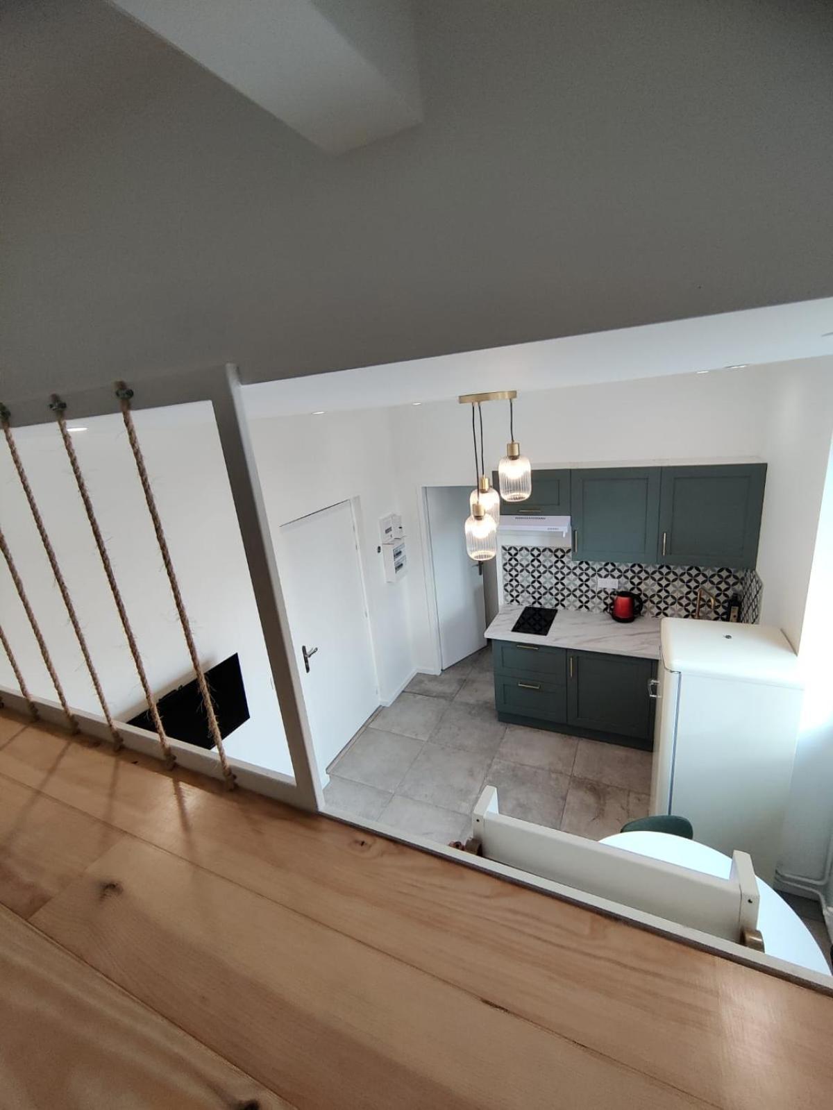 Apartament Loft Chic Avec Mezzanine Contemporaine Vénissieux Zewnętrze zdjęcie
